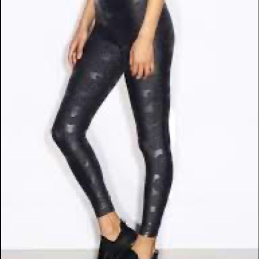 Heroine Sport Camo Stardust leggings black  NWOT XS
